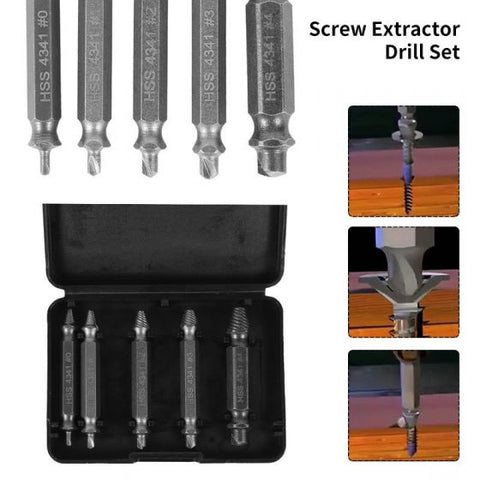 5PCS Screws Extractor