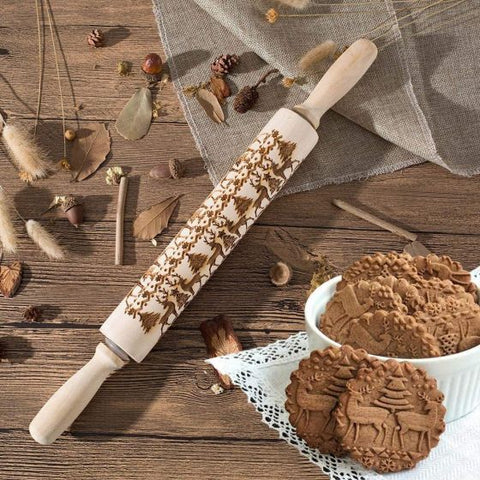 Christmas 4D Rolling Pin