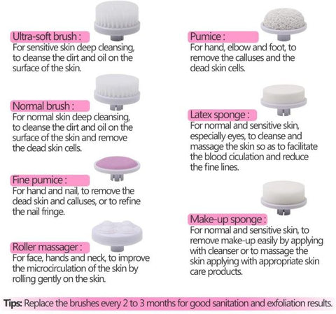 7 in 1 Electric Callus Skin Remover Massager