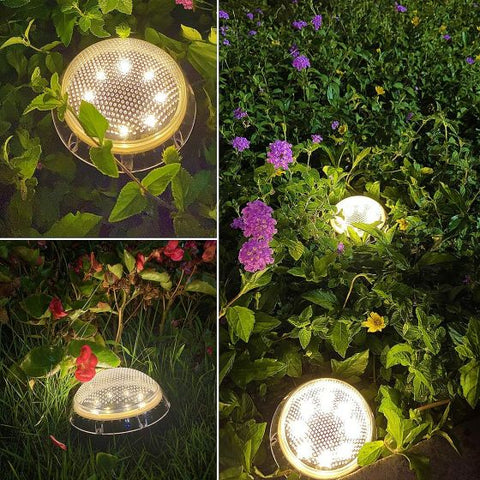 8 LED Solar Lights Garden