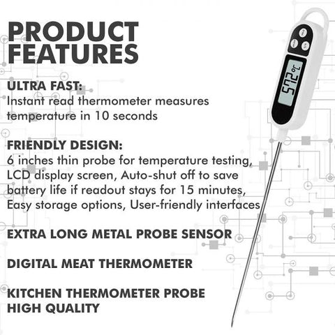 Digital Cooking Food Thermometer