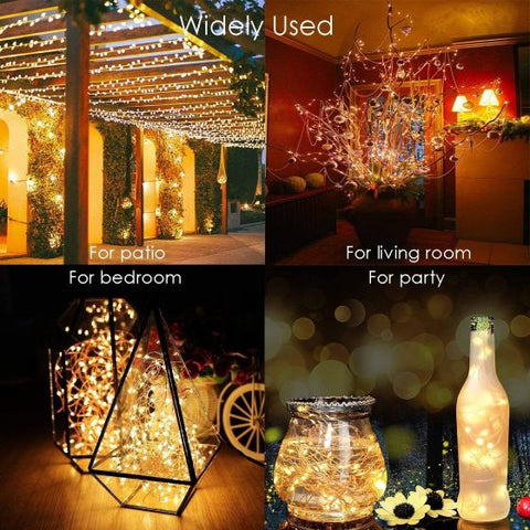 30M 300leds Solar LED Fairy Light