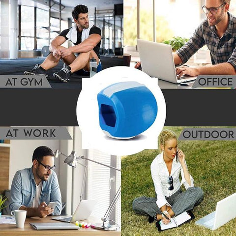 JawLine Exercise Fitness Ball Jaw Trainer Jawlineme Exerciser Neck Face Toning