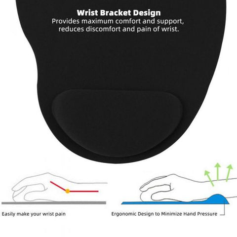 EVA Protect Wrist Mouse Pad Soft Sponge Mouse Pad