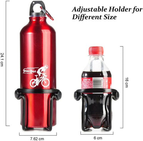 2pcs Water Bottle Cage Bike Bicycle Bottle Holder Drink Rack Mountain Bike MTB