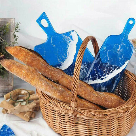 Coaster Resin Casting Tray Mold Silicone Agate Making DIY Plate Mould Tool Craft