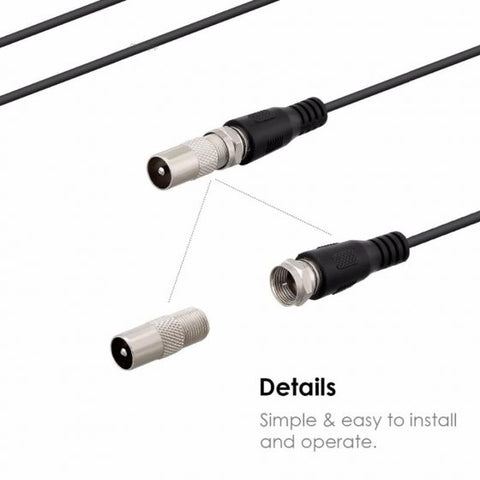 1080P 200 Mile Range Antenna TV Digital HD Skywire 4K Antena Digital Indoor HDTV