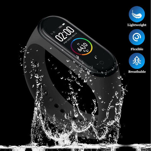 For Xiaomi Mi Band 4 3 Silicone Wrist Strap Replacement Smart Watchband Bracelet