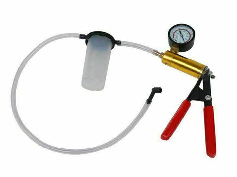 Hand Held Brake Bleeder Tester Set Kit Vacuum Pump Car Motorbike