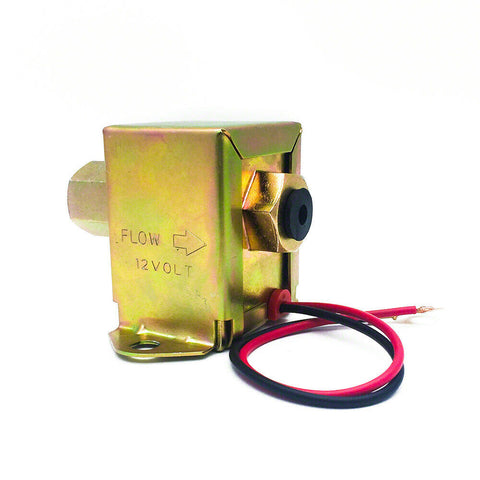 Universal Electric Fuel Pump 12V Solid State 4 to 6PSI 130 LPH Petrol AU Stock