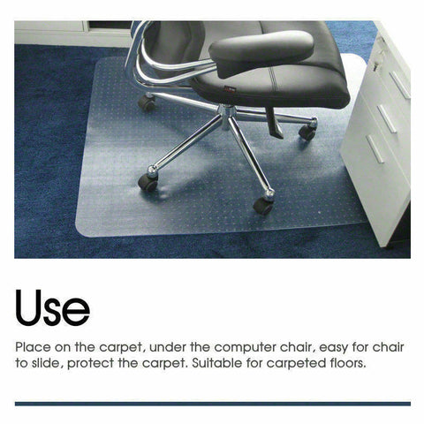 Vinyl Plastic Floor Mat Office Chair Mat Protector Carpet 90 x 120 cm AU STOCK