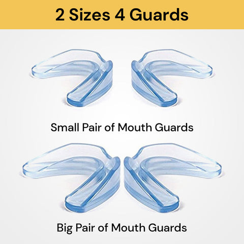 2Pcs Dental Mouth Guards