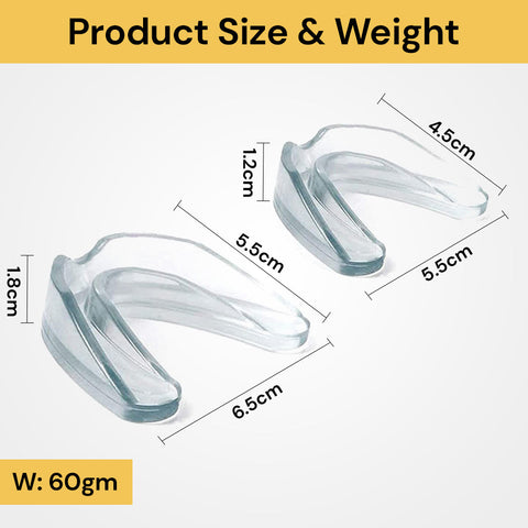 2Pcs Dental Mouth Guards
