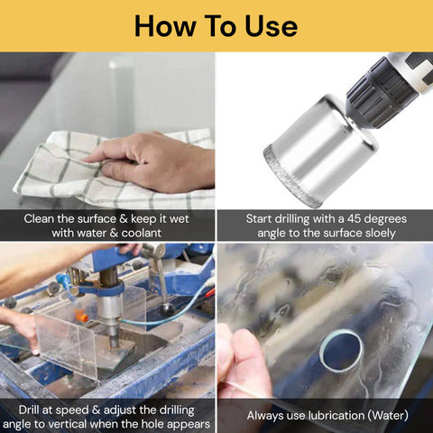 16pcs Diamond Hole Saw Set