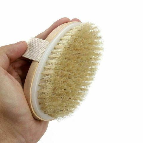 Bath Brushes Modern Bristle Cellulite Shower Body Brush Dry Skin Scrubber