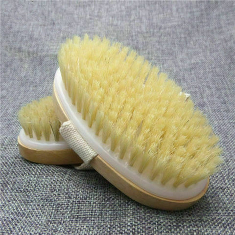 Bath Brushes Modern Bristle Cellulite Shower Body Brush Dry Skin Scrubber