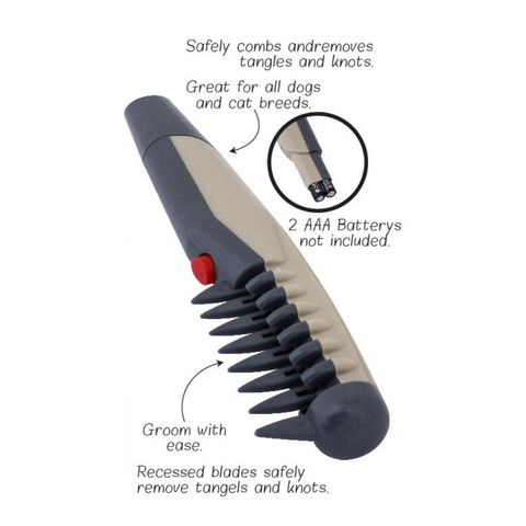 Automatic Dog Hair Trimmer Pet Basic Safety Combs & Removes Tangles