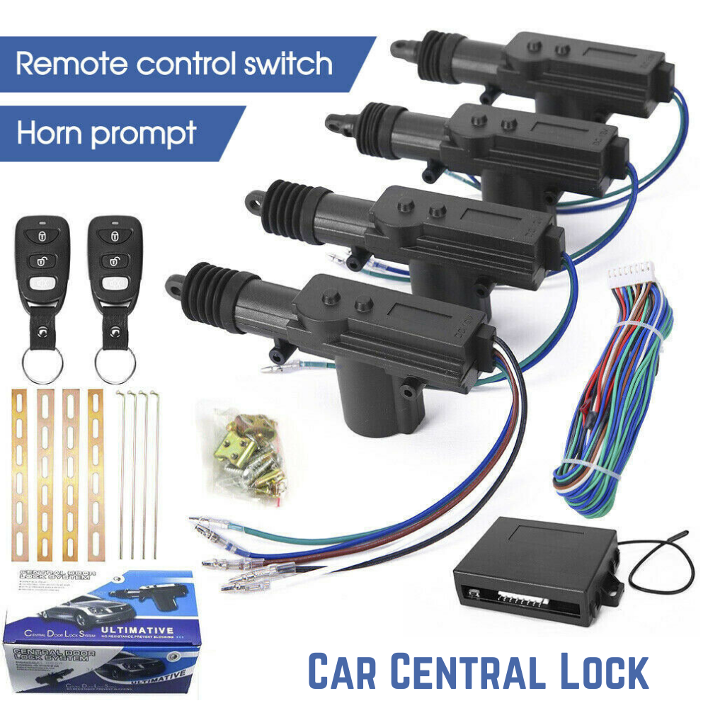 Remote Auto Car Control Keyless Entry Central Door Lock Locks Locking Kit System