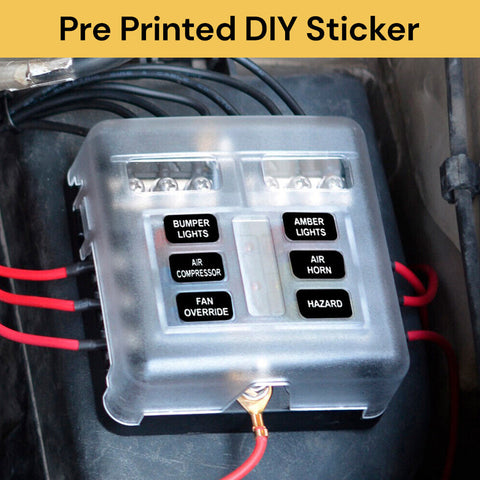 6 Way Blade Fuse Block Box