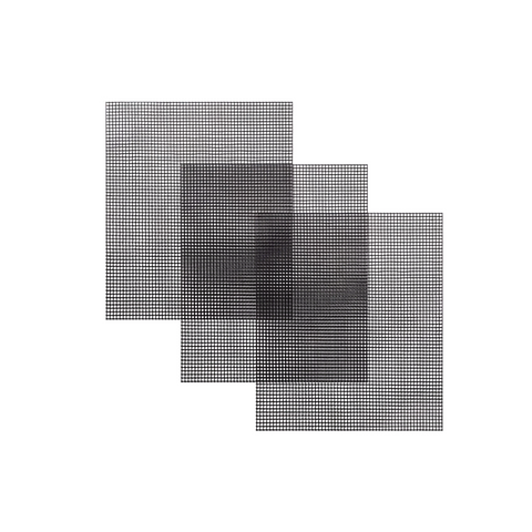 3PCS Mintiml Charcoal BBQ Grill Mesh Mat Non-Stick Cooking Liner Sheet