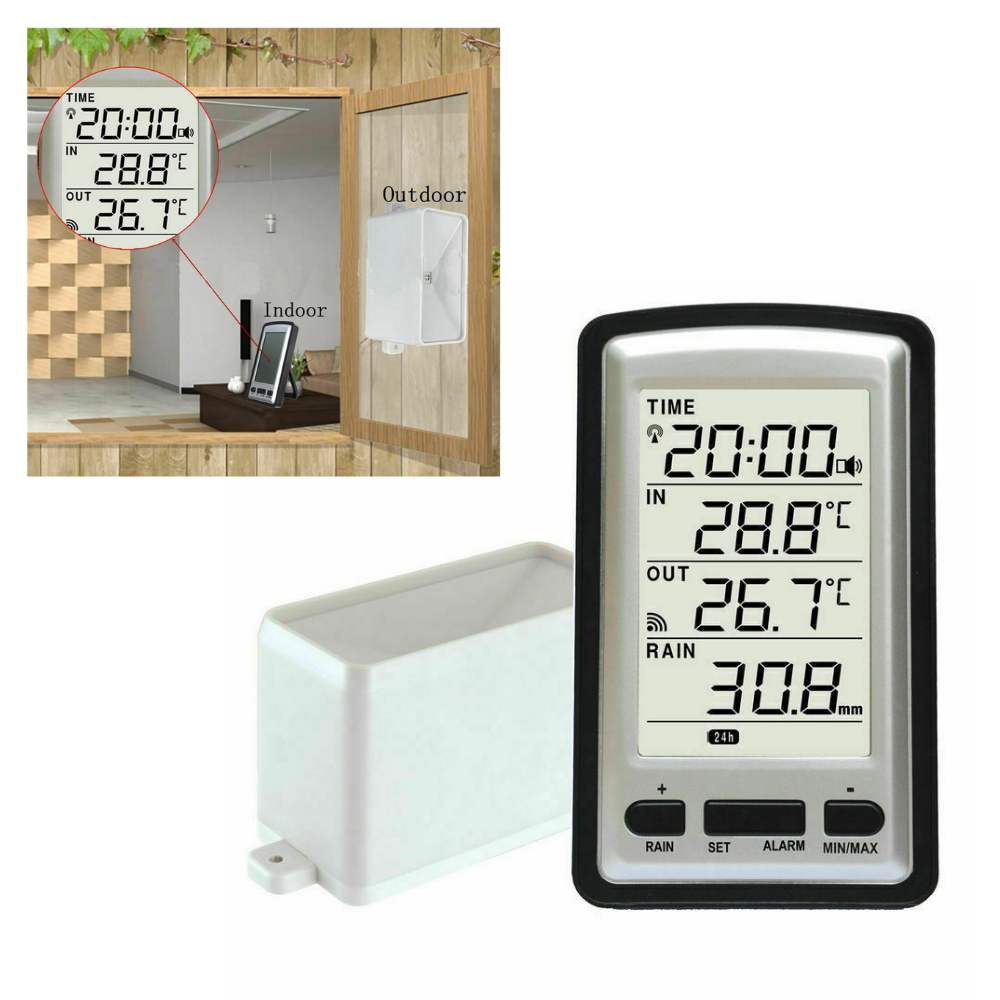SEMI-PRO WIRELESS WEATHER STATION WITH RAIN GUAGE