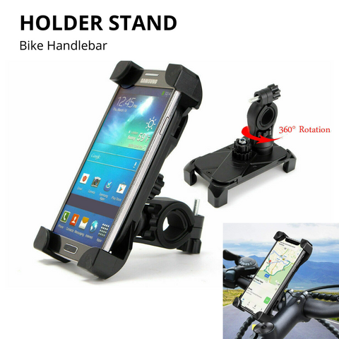 Motorcycle Bicycle Bike MTB Handlebar Mount Holder Stand For Mobile Phone GPS