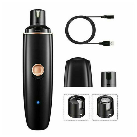 Electric Dog Toe Nail File Grinder Clippers Pet Cat Claw Grooming Trimmer Tools