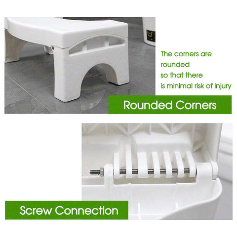 Sit & Squat Potty ECO Kids Toilet Training Stool Healthy Non-Slip Pads