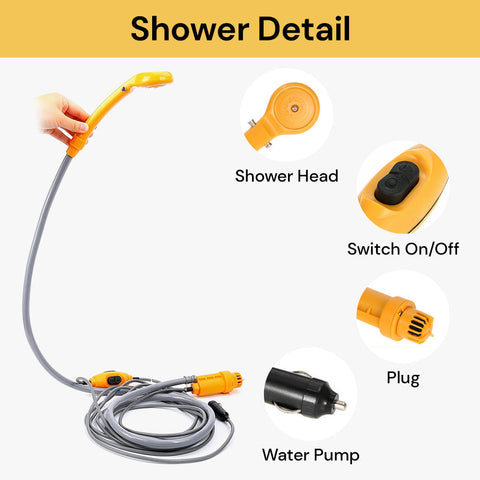 Automobile Shower Set