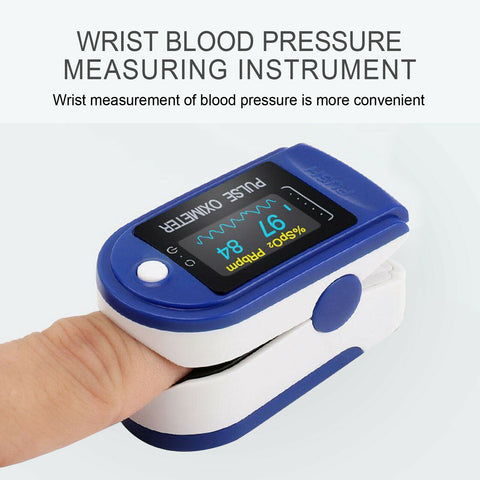 Professional Finger Pulse Oximeter Blood Oxygen Saturation Monitor Heart Rate