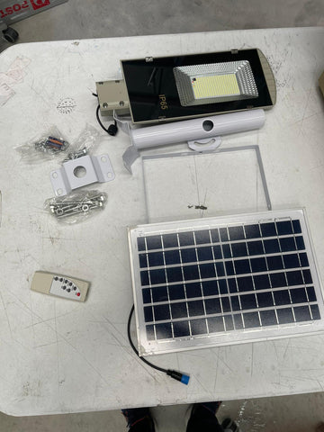 100W Solar Street Flood Lights
