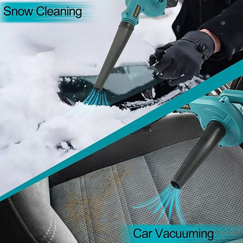 8V DUB185 2 In 1 Rechargeable 20000rpm New Cordless Blower Electric Air Vacuum Cleaner