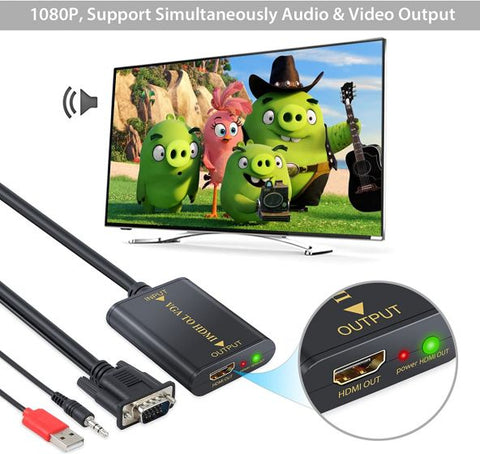 VGA to HDMI Converters