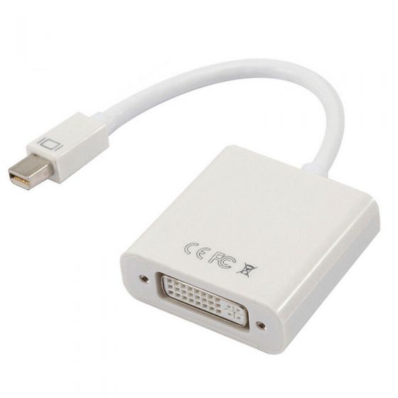 Mini DisplayPort to DVI-D Adapter