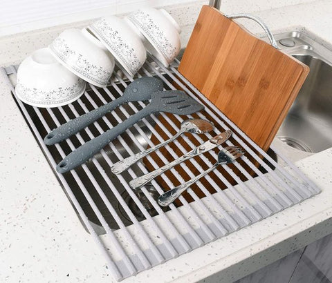Roll Up Dish Drying Rack