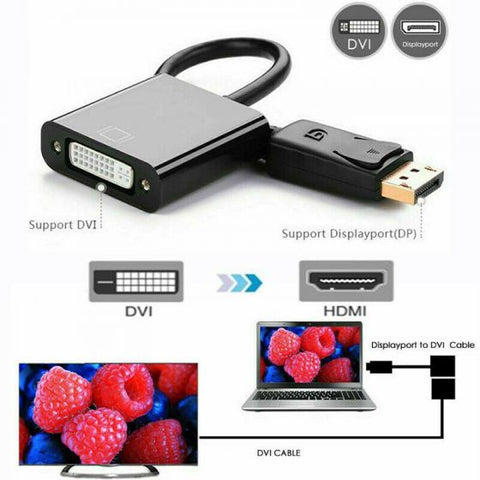 Display Port to DVI adaptor