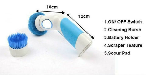 Electric Dishwasher Cleaning Brush