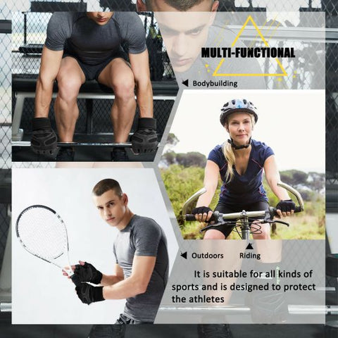 Half Finger Workout Gloves