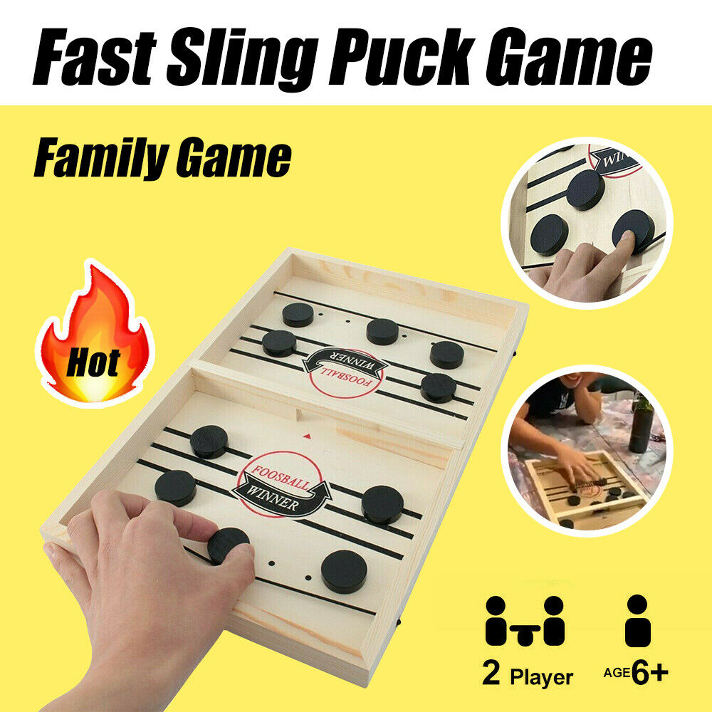 Sling Puck Game Paced SlingPuck Winner Board Family Games Toys Game Funny