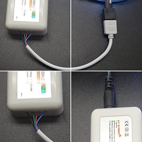 10M RGBWW LED Light With touch Screen controller &  Adapter