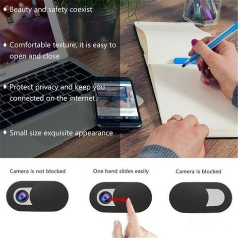 6 Pcs Ultra Thin Webcam Cover Slider Privacy Protection Camera Shutter Shield Stickers