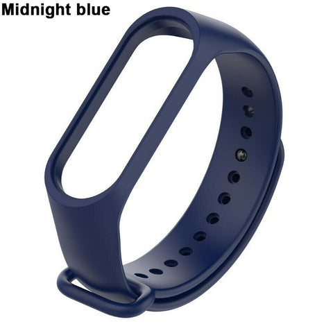 For Xiaomi Mi Band 4 3 Silicone Wrist Strap Replacement Smart Watchband Bracelet