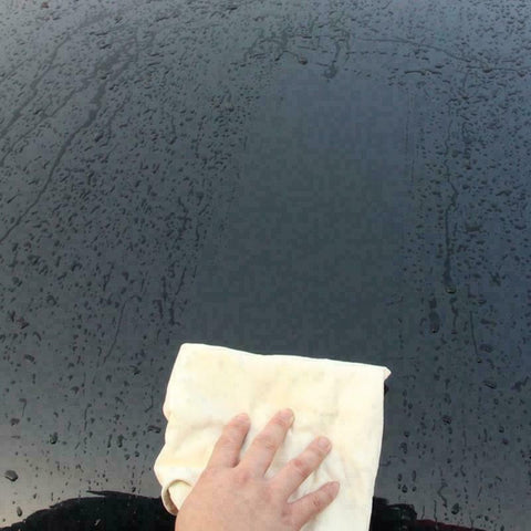 PVA Chamois Car Glass Wash Cloth Furniture Cleaning Towel Leather Extra Dry (L)