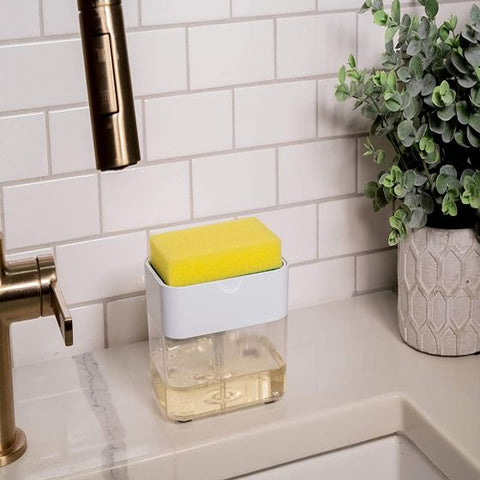 Soap Dispenser and Sponge Caddy