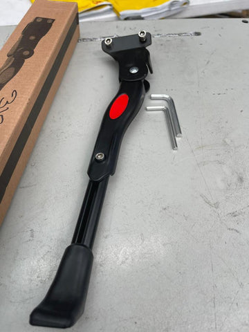 Bicycle MTB Bike Kickstand Adjustable Side Prop Foot Kick Stand Parking Support