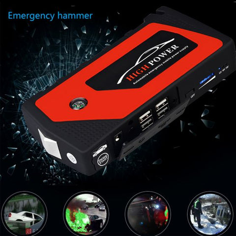 12V Car Jump Starter 18000mAh Power Bank