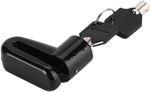 Bicycle Brake Lock, Mini Portable Metal Disc Brake Lock with Two Safety Keys for Mountain Bike