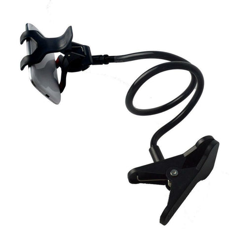 Mobile Phone Flexible 360° Clip Mount Stand Holder Bracket Clamp Desk Bed Office