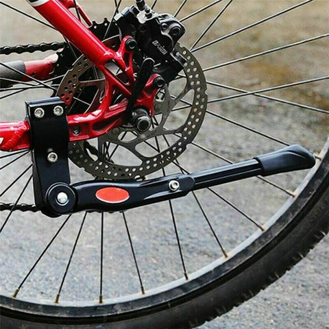 Bicycle MTB Bike Kickstand Adjustable Side Prop Foot Kick Stand Parking Support
