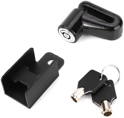 Bicycle Brake Lock, Mini Portable Metal Disc Brake Lock with Two Safety Keys for Mountain Bike